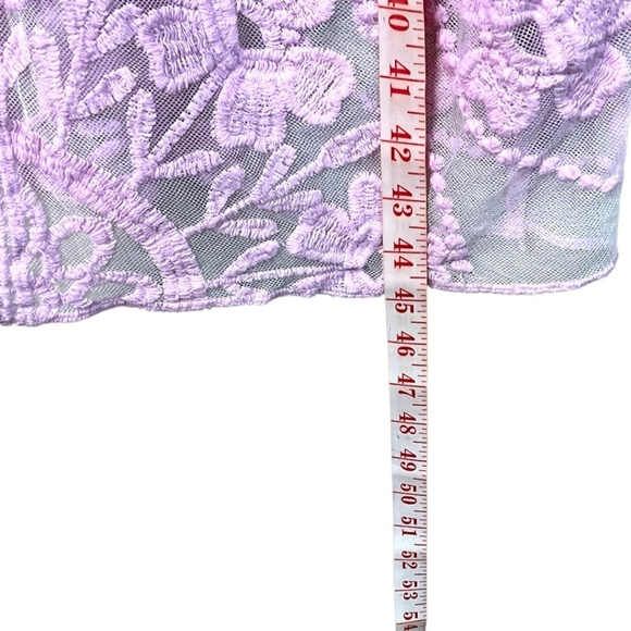 DO EVERYTHING IN LOVE Cotton Embroidered Kimono / Cardigan / Coverup / Sheer O/S - Picture 6 of 8